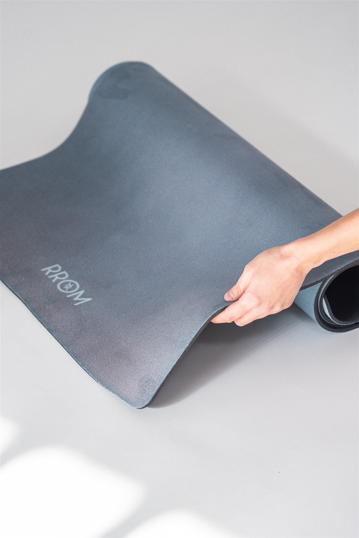 Black Luxurious Vegan Suede Yoga Mat 